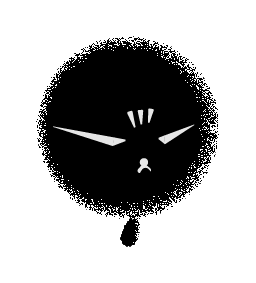 经典川字眉眼，可能是只荷兰猪<br />
也可能只是个倒叹号